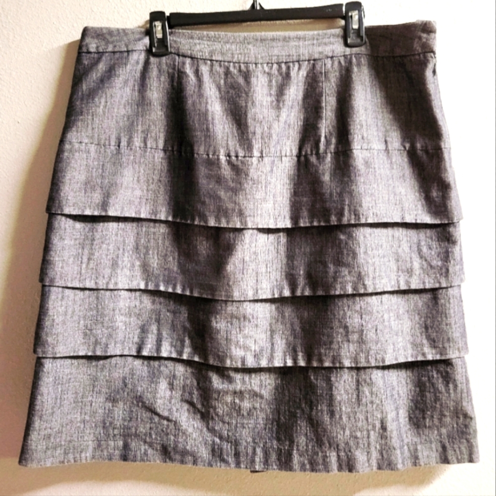 Cato Woman Tiered Ruffle Skirt